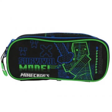 Blauwe minecraft kit 23 cm 2 cpt 1