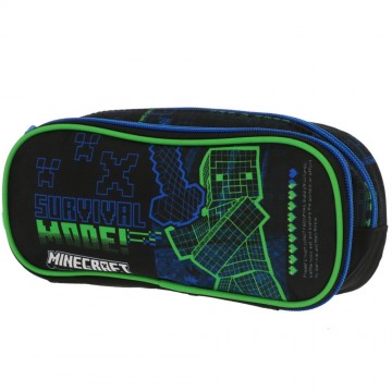 Blauwe minecraft kit 23 cm 2 cpt