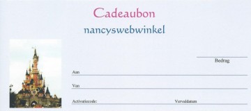 Nancyswebwinkel Kadobon
