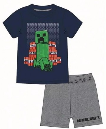 Shortpyjama donkerblauw 1 bol